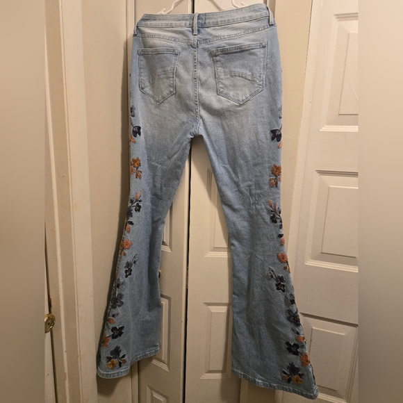 DRIFTWOOD Blue Straight Leg Jeans with Distressed Detailing 30.34 - Picture 7 of 16